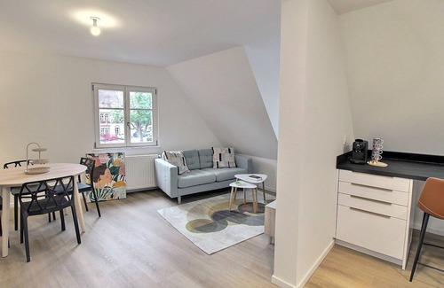 Gueberschwihr Apartamento | Acogedor apartamento para 2 en Gueberschwihr, ruta del vino alsaciano