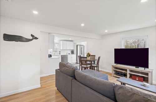 Sagamore Beach Casa | Charming 2BR Dog-Friendly Near Sagamore Beaches - Large Yard, Modern Kitchen, Central Air, Smart TVs