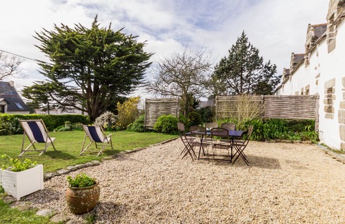 Guerande Cabaña | Casa típica con jardín cerca de mar y comodidades