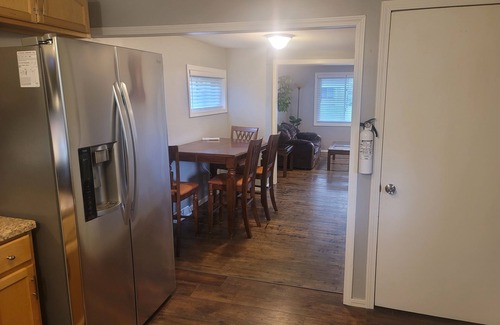 Xenia Casa | Charming 3-bedroom home, w/ Basement Covered back porch AC, WiFi
