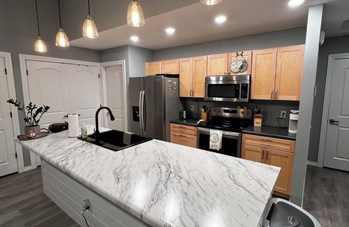 Joplin Casa | Charming 3BR/2Bath home with firepit, large fenced yard, pet friendly.