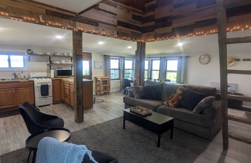 Tawas City Cabaña | Charming 4-bedroom cottage ON Tawas Lake Pet, kid-friendly. Great Bird watching!