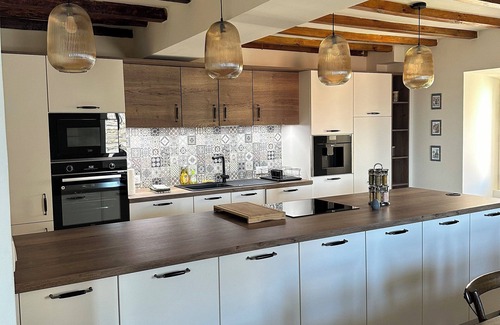 Olmeto Casa | Charming air-conditioned house with garden and view on the Propriano bay