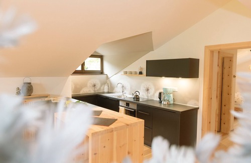 Aldino Apartamento | Casa de vacaciones " Sea Wieserhof" con vistas a la montaña, balcón, jardín compartido y Wi-Fi