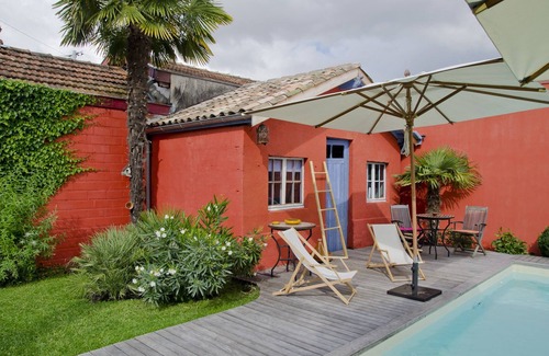 Begles Casa | Casa encantadora y tranquila con piscina climatizada!