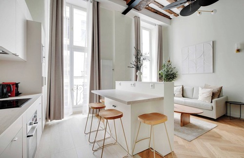 2nd Arrondissement Apartamento | Charming Apartment - 1br/5p - Quartier du Mail