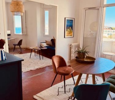 Le Pharo Apartamento | Charming Apartment at 10mn du Vieux Port