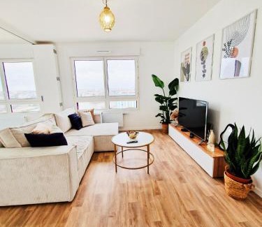 Ivry-port Apartamento | CHARMING APARTMENT WITH PANORAMIC SEINE RIVER & EIFFEL TOWER VIEWs