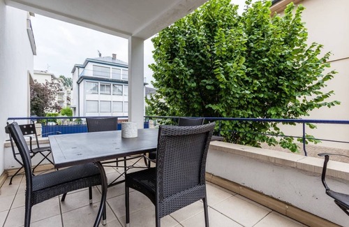Contades Casa | Encantador apartamento con terraza en villa