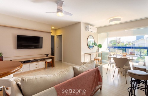 Jurere Apartamento | Charming Aprt 500m From the Beach in Jurere Riv101