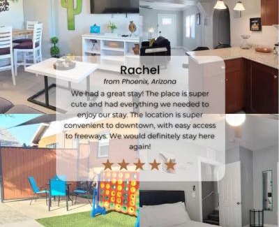 Garfield Apartamento | Charming Apt Downtown Phoenix Historic Patio