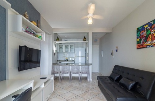 Ingleses Sul Apartamento | Charming Apt With Balcony and Sea View Edj0410