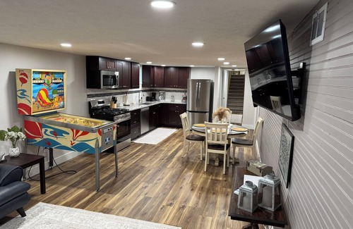 Grand Island Casa | Charming Basement Bungalow