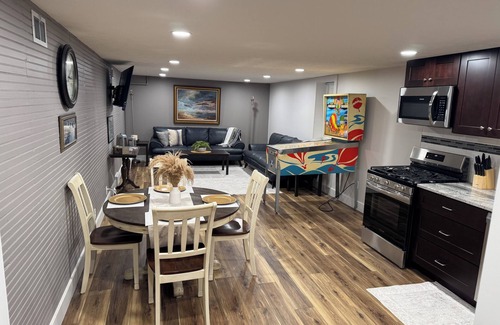 Grand Island Casa | Charming Basement Bungalow