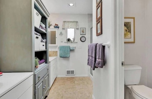 Camano Island Casa | Charming beach home with Ocean & Mt. Baker View