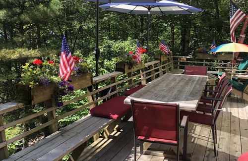 Pentwater Casa | Charming, beach house close to town on dune with fabulous view of Lake Michigan