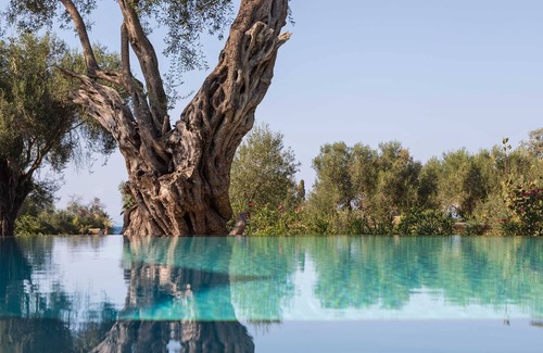 Molos Villa | Charming Beachfront Retreat with Pool in Corfu