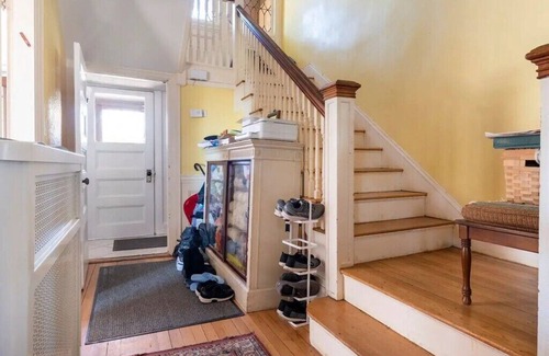 Aspinwall Hill Casa | Charming bedroom in Victorian house in cool Brookline with WiFi
