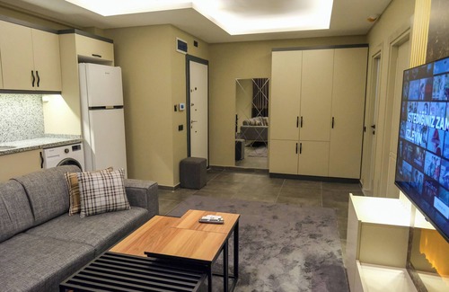 Yenisehir Casa | Charming building with 1 bedroom and WiFi, AC in enchanting Mersin