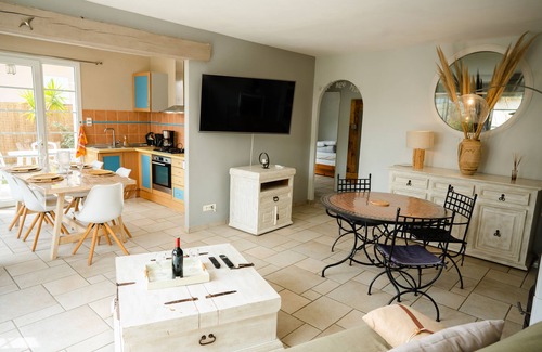 Le Grand Large Casa | Canetoise con encanto situado a 300 metros de la playa de arena, clasificado 3 estrellas