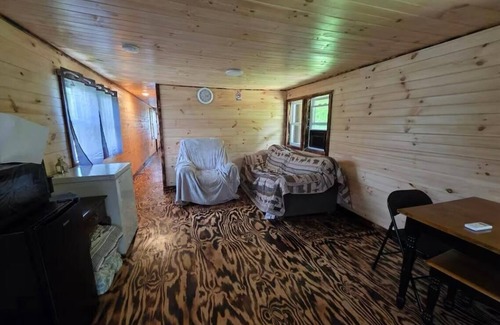 South Butler Cabina | Charming Cabin in Clyde, with a relaxing hot tub!