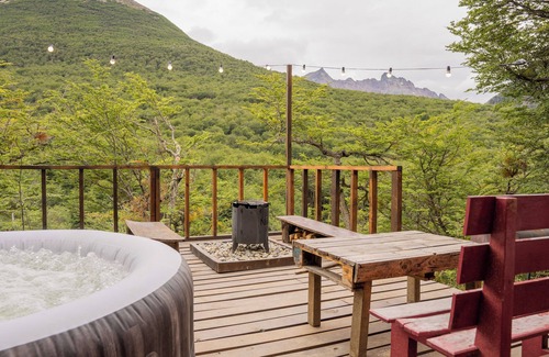Province of Tierra del Fuego Cabina | Encantadora Cabaña en el Bosque con Jacuzzi y Cine