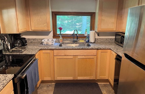 Denmark Cabina | Charming cabin,Lake access, Serene setting! Backyard bubbling brook!Pets welcome