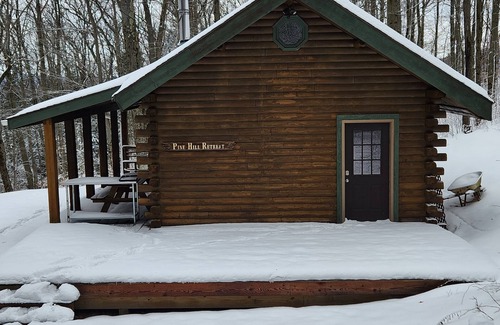 Cohocton Cabina | Charming cabin on 30 acres in the Bristol Hills of New York's Finger Lakes area,