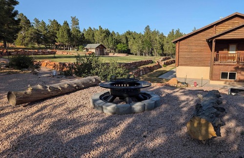Hot Springs Cabina | Charming cabin with 1 bedroom and WiFi, AC in serene Custer