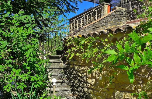 Vers-Pont-du-Gard Cabaña | Encantadora casa de campo en una granja provenzal del siglo XVIII, Laurier
