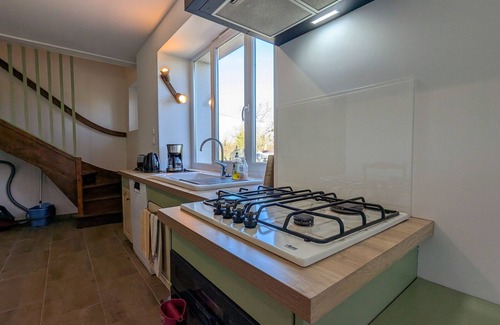 Vendœuvres Cabaña | Casa rural con piscina en la naturaleza del Parque de la Brenne