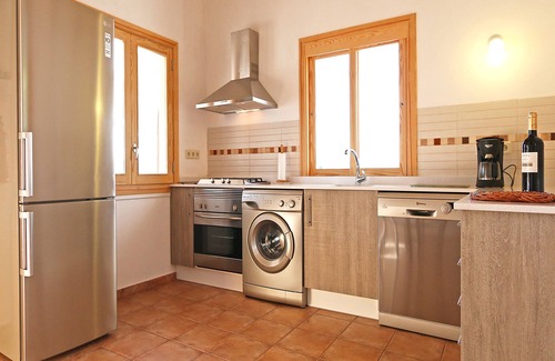 Sant Joan Casa | Encantadora casa de campo en zona tranquila con piscina, terraza, vistas impresionantes, internet