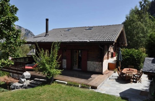Chamoson Chalet De Esquí | Casa de Campo con Valais Suiza