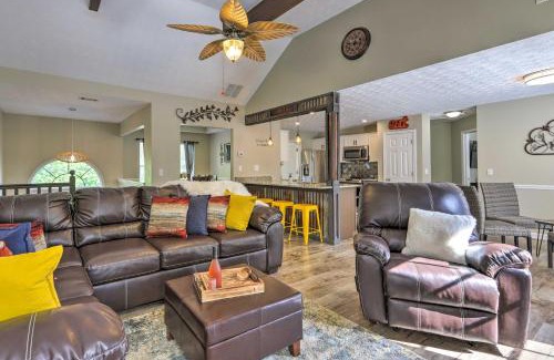 Oak Hill Casa | Charming Covington Home with Fire Pit and Game Room!