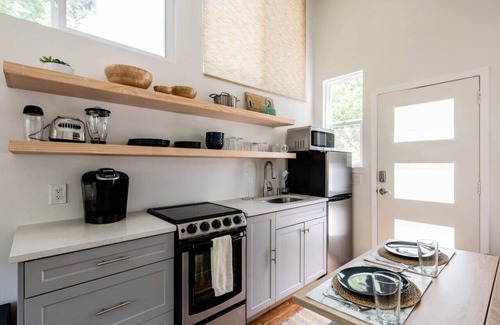 Johnston Terrace Casa | Charming, Cozy Tiny Gem w/ Hot Tub + Trail Access!