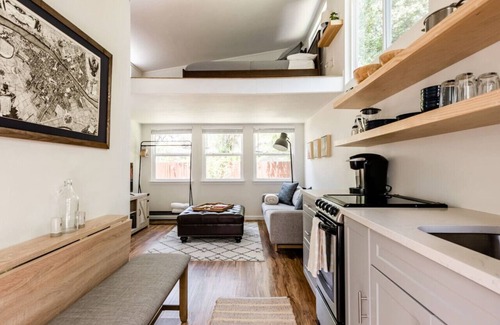 Johnston Terrace Casa | Charming, Cozy Tiny Gem w/ Hot Tub + Trail Access!