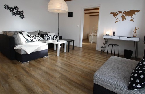 Barkhagen Apartamento | Encantador apartamento con chimenea, Zarchlin