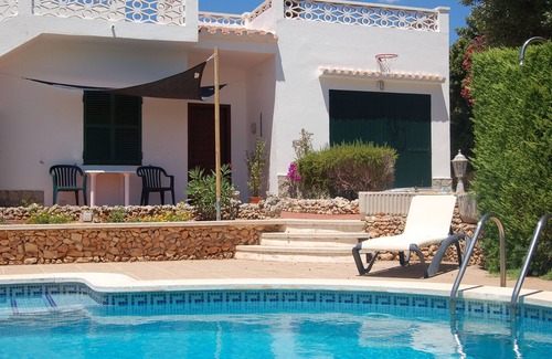 Cala Galdana Villa | Chalet con Encanto Individual con piscina privada y hermosa puesta de sol Terraza Vistas