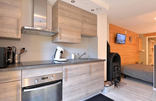 Bergholtz Cabaña | Acogedor F2 en viñedo alsaciano, planta baja, plancha y jardín, cerca de Colmar y Mulhouse.
