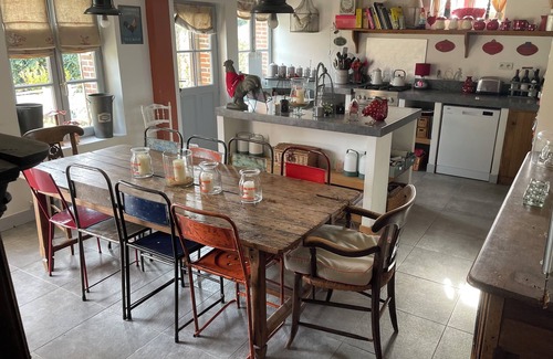 Rueil-la-Gadeliere Casa | Charming family farmhouse in the countryside