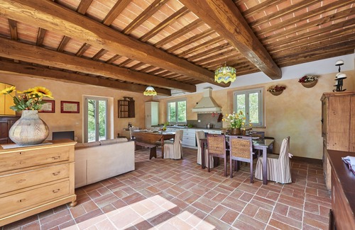 Marciano della Chiana Casa | Encantadora casa de campo situada en la campiña toscana con piscina privada y jardín