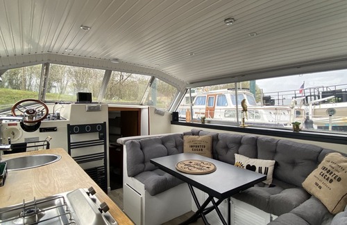 La Ferte-sous-Jouarre Alquiler De Eote | Charming boat on the Marne