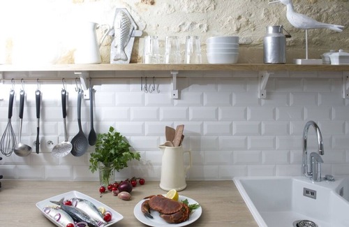Port-en-Bessin-Huppain Apartamento | Encantador apartamento en el corazón de un pequeño puerto pesquero de Normandía 2 noches