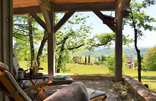 Saint-Denis-les-Martel Cabaña | Charming cottage for 2 persons, Dordogne valley, heated swimming pool