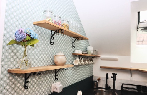 Saint-Meloir-des-Ondes Apartamento | Charming 2-bedroom apartment heart of town 5km from beaches