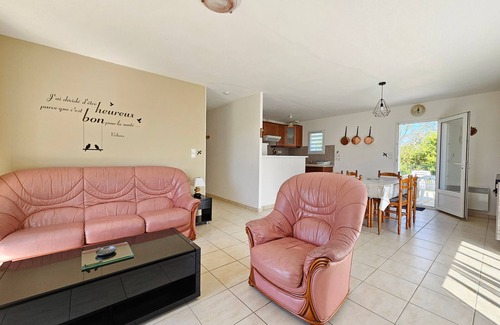 Saint-Michel-en-l'Herm Casa | Casa tranquila con jardín, cerca de playa y marais poitevin