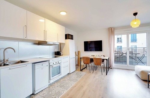 Les Puces de Saint-Ouen Apartamento | Encantador apartamento 3BR/6P - Saint-Ouen-sur-Seine