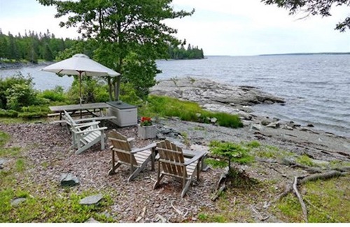 Trenton Cabaña | Encantadora cabaña totalmente equipada con playa privada cerca del Parque Nacional Acadia