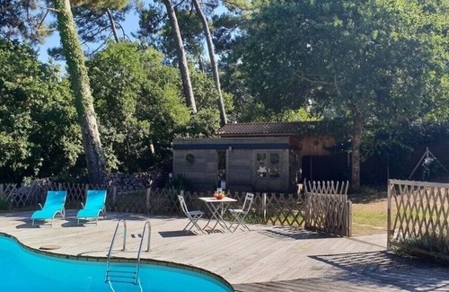 Pyla-sur-Mer Casa | Charming, fully renovated villa with breathtaking forest views.