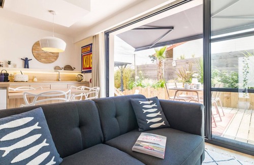 Barneville-Carteret Cabaña | Casa independiente con terraza privada y acceso inmediato a la playa en Barneville-Carteret